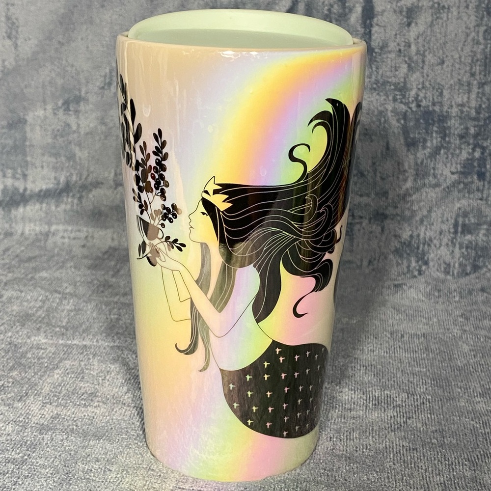 ☕️2021 Starbucks Limited Edition 50th Anniversary Siren Ceramic 12oz Tumbler☕️